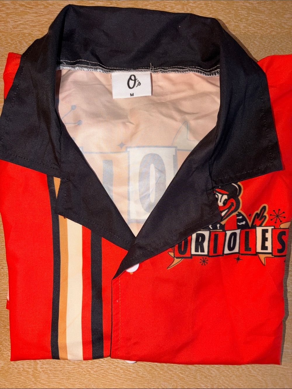 Men’s Baltimore Orioles Bowling Shirt